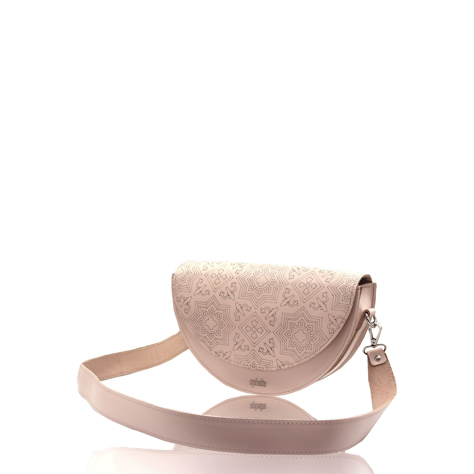 Half Circle Shoulder bag - Pink