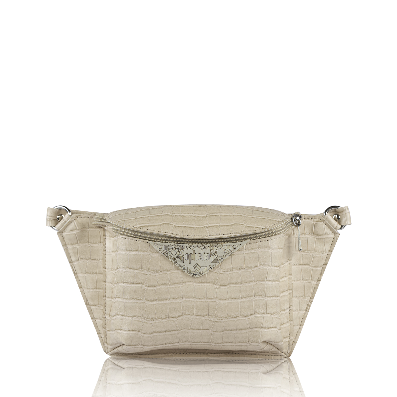 Street bag - Beige croco