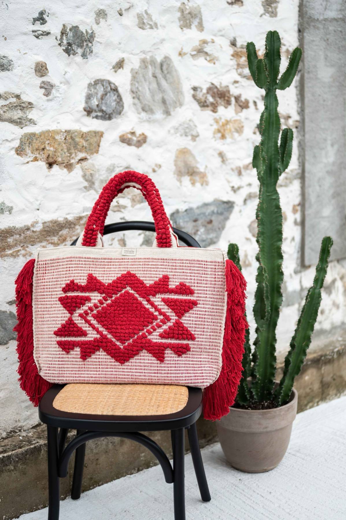 Summer bag in red