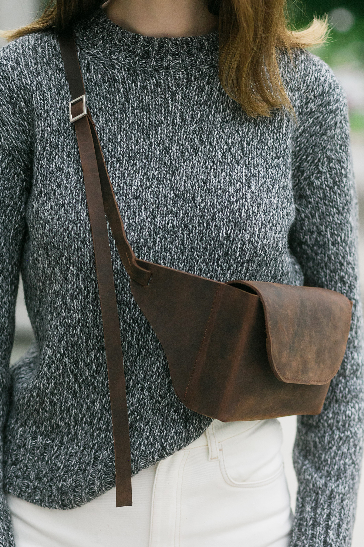 Belted Bag  Brown