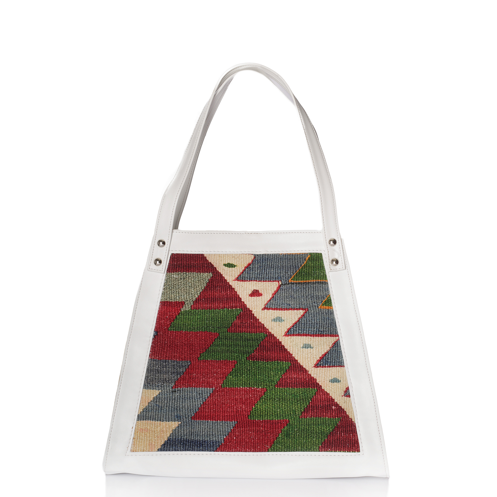 Shopper Kilim - White