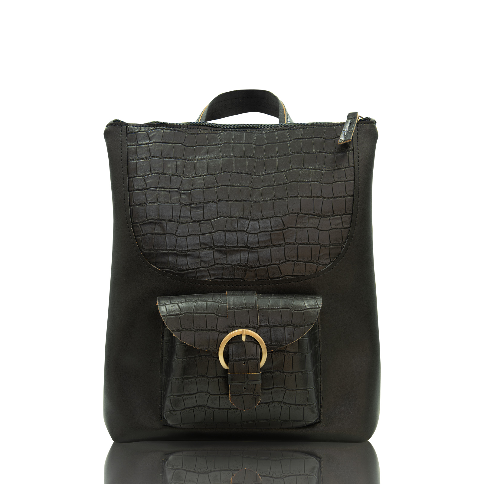 Backpack Croco - Black