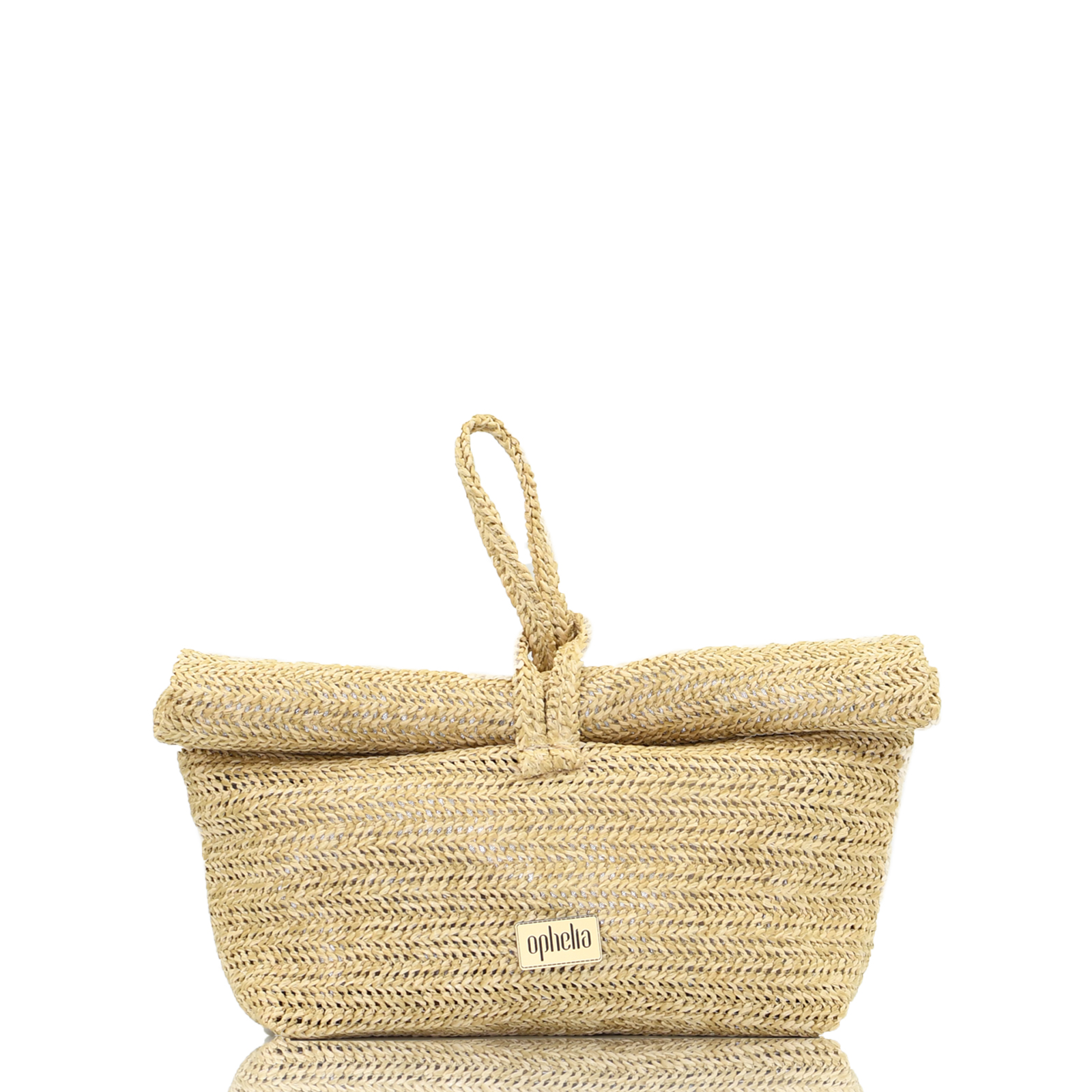 Roll Bag - Raffia