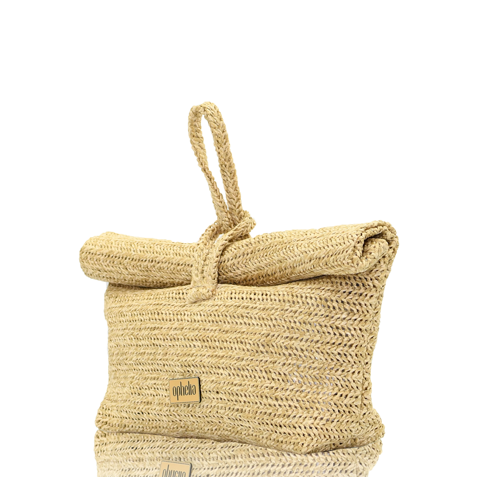 Roll Bag - Raffia