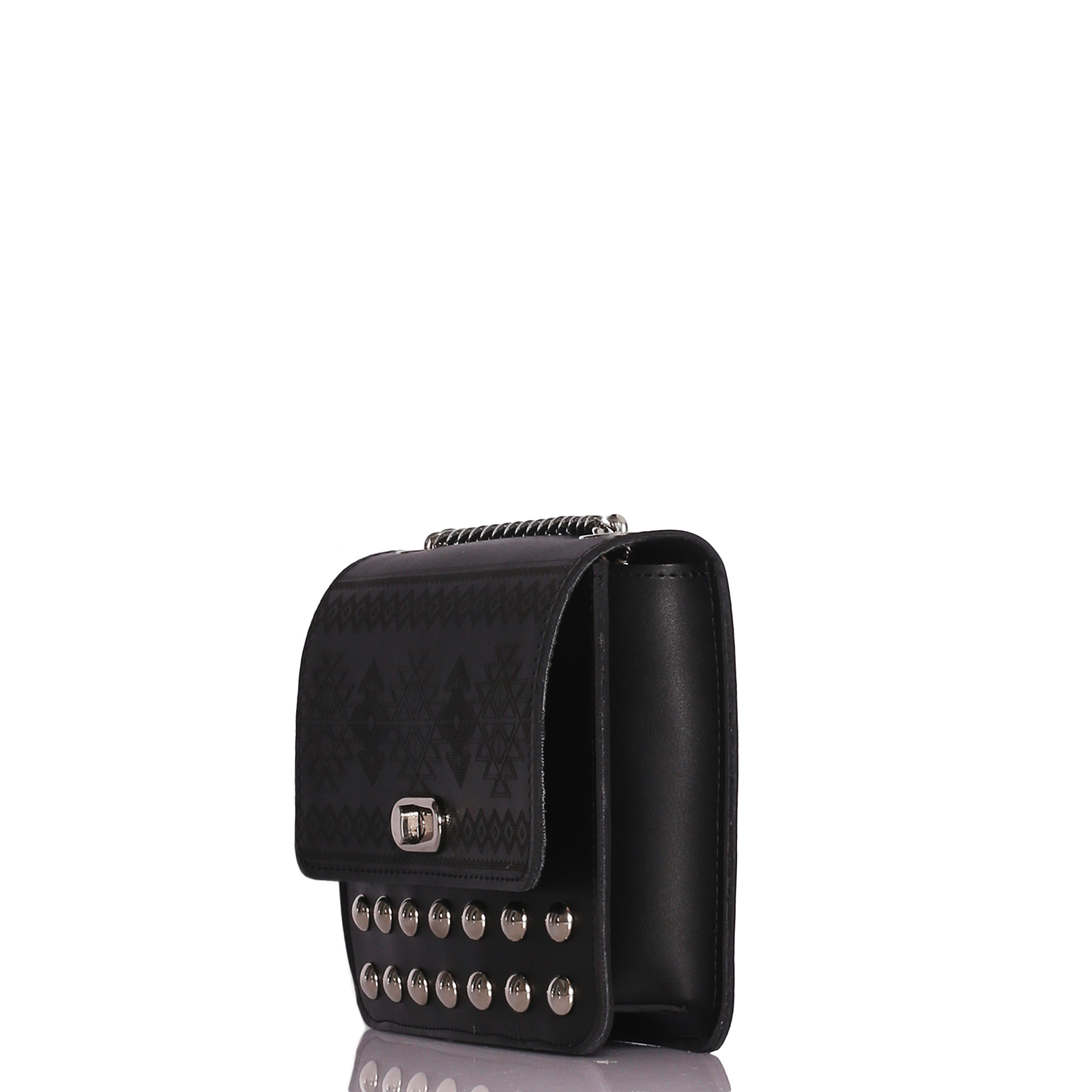 Crossbody Studded - Black