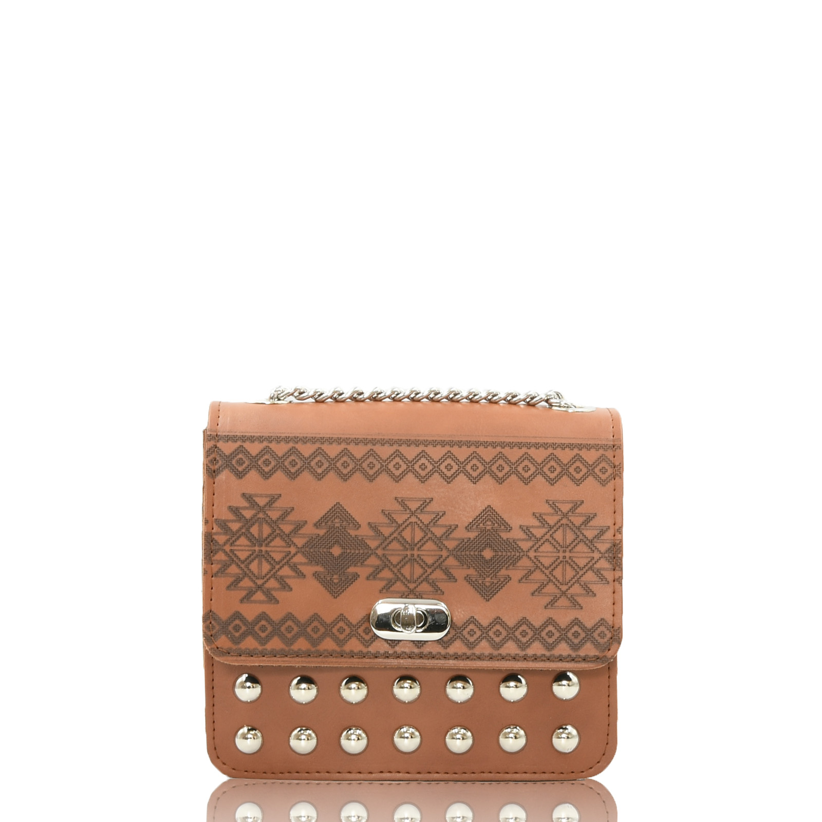 Crossbody Studded - Camel