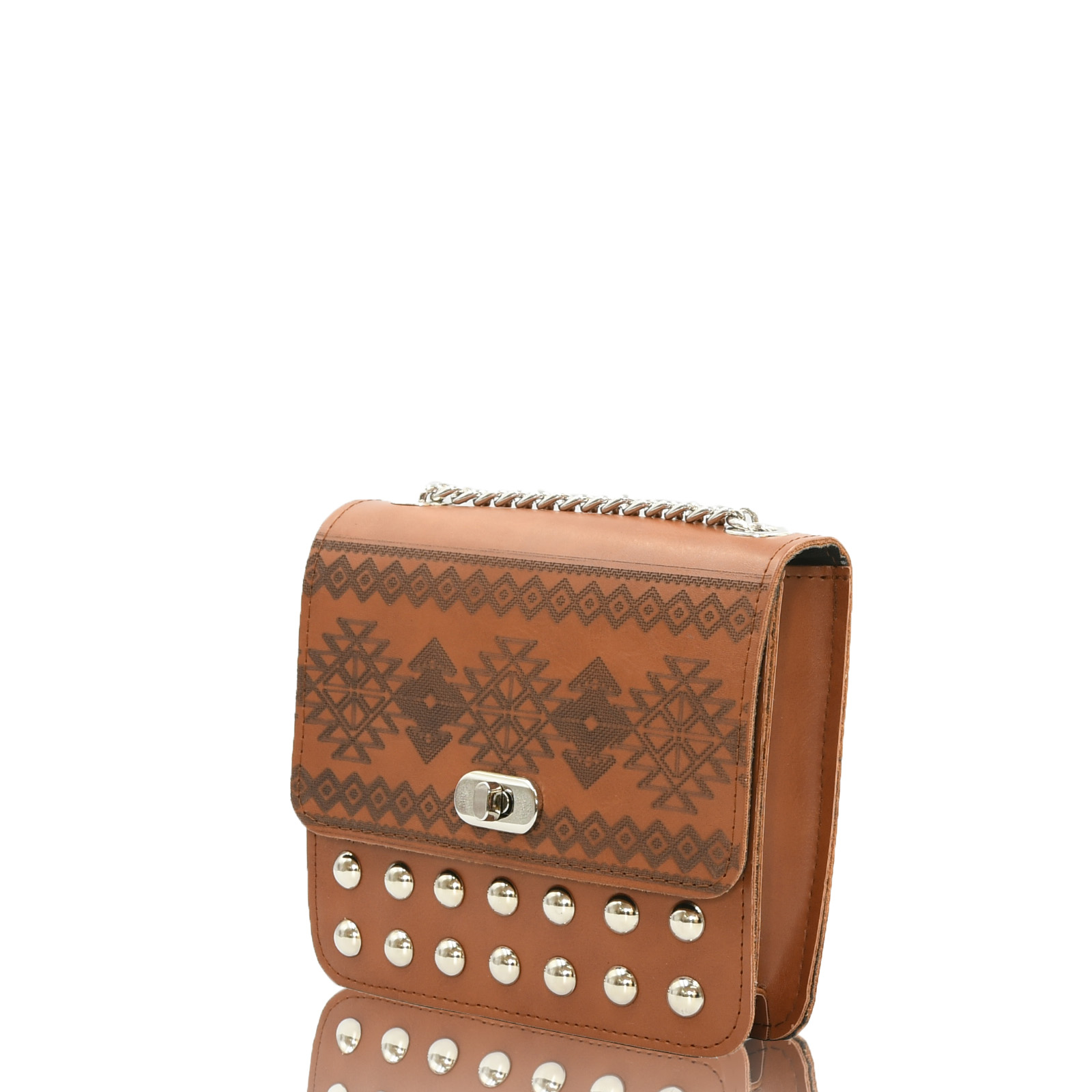 Crossbody Studded - Camel