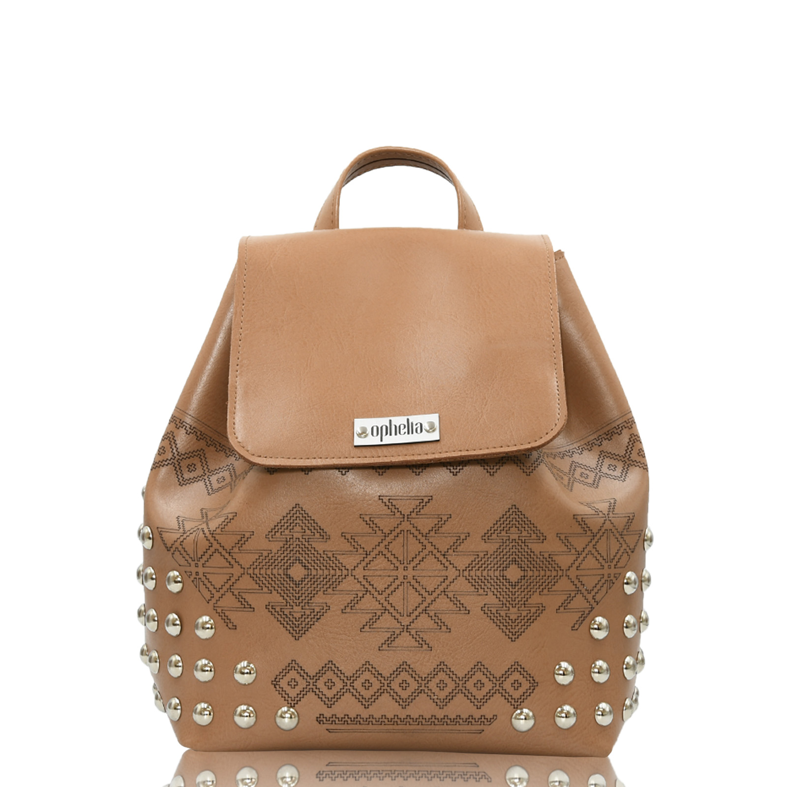 Backpack Studded - Taupe