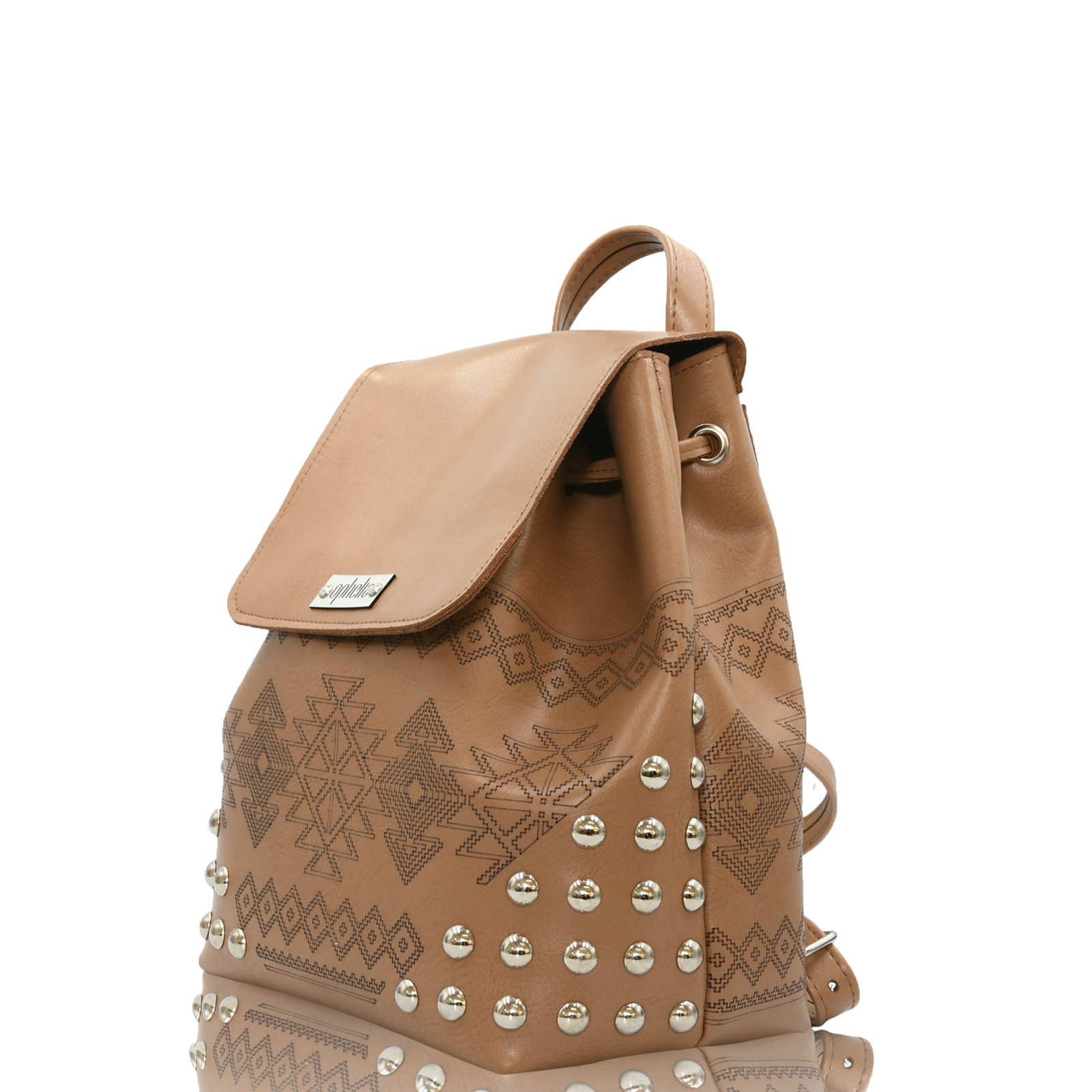 Backpack Studded - Taupe