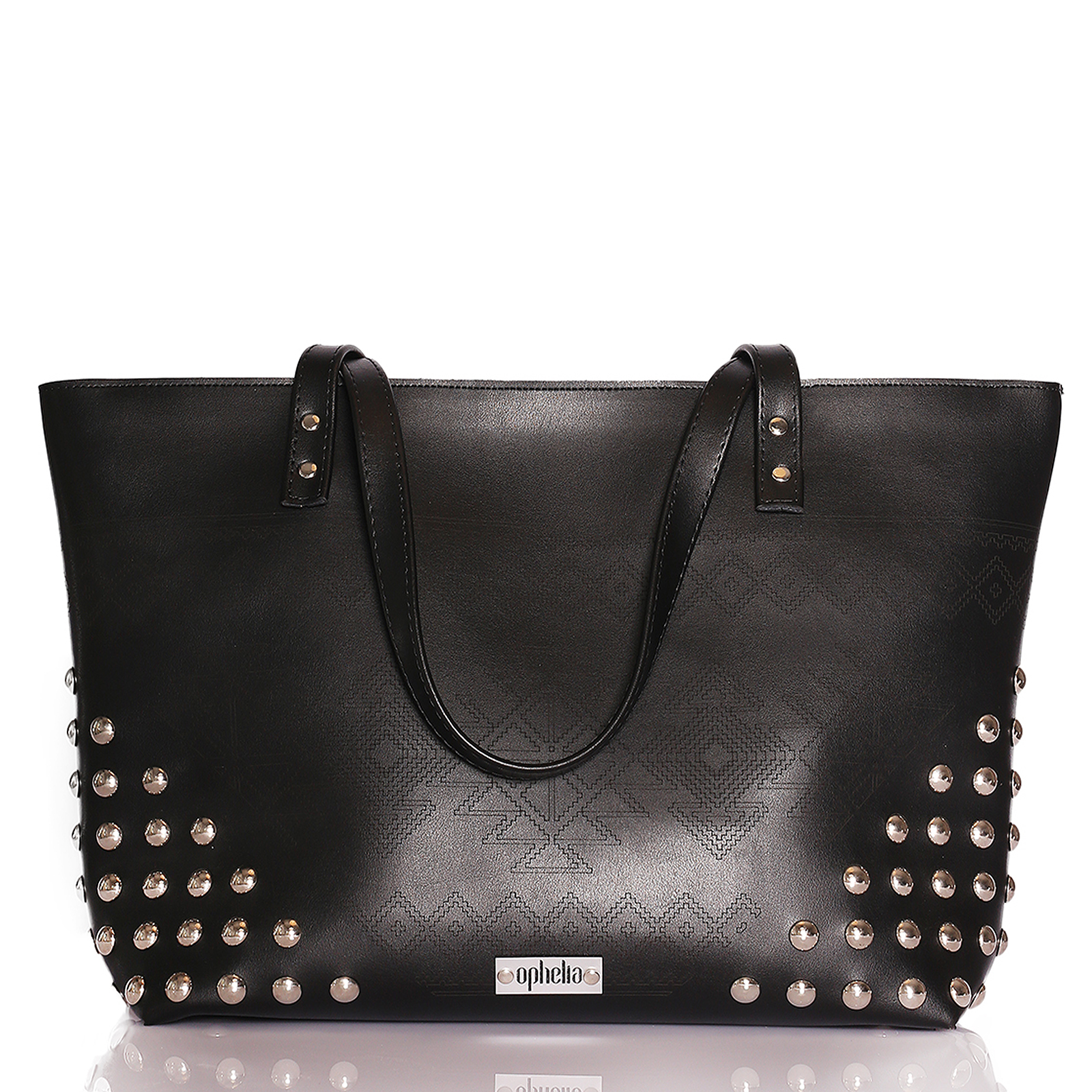 Shopper Studded - Black